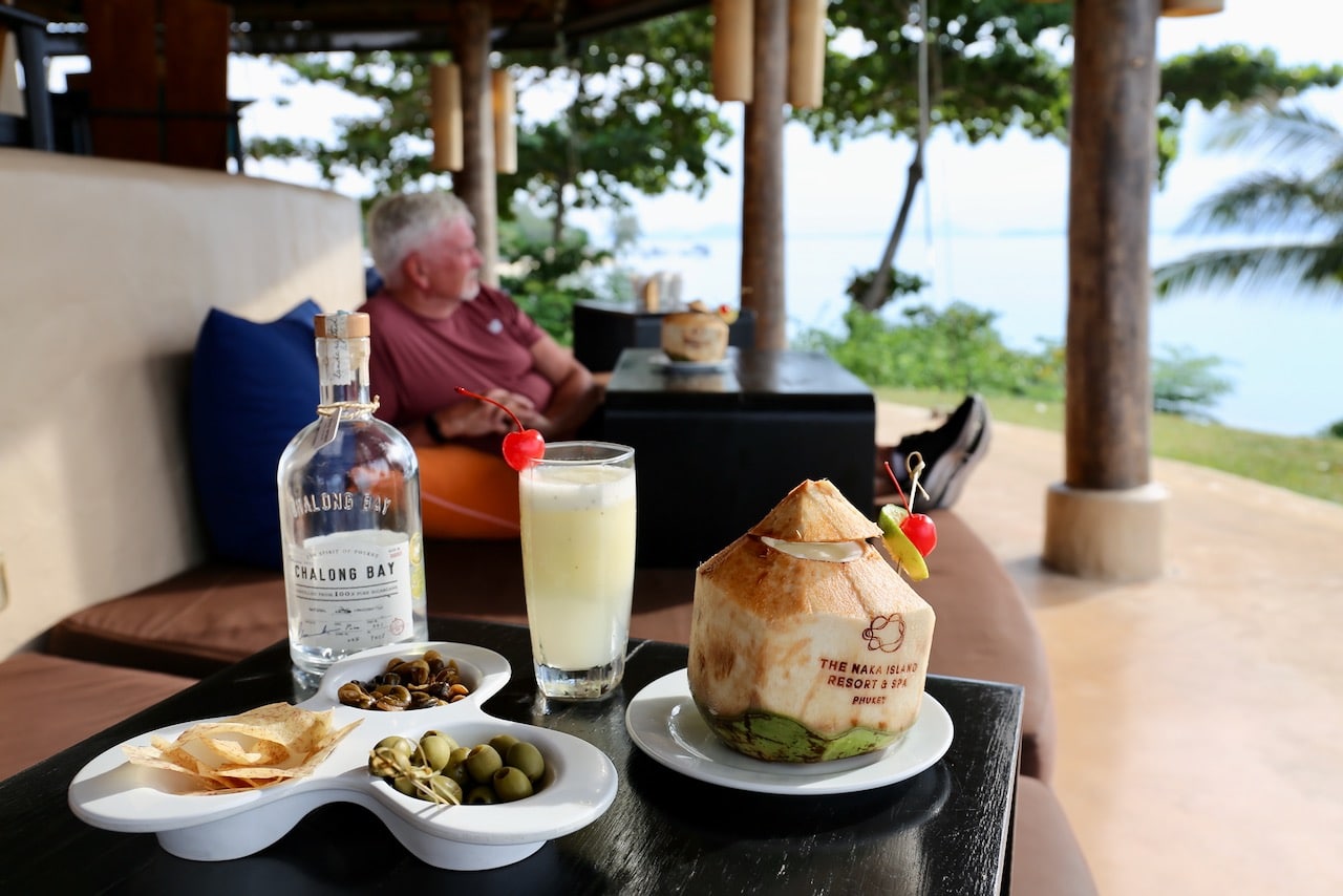 Enjoy craft cocktails at sunset at Z Bar.