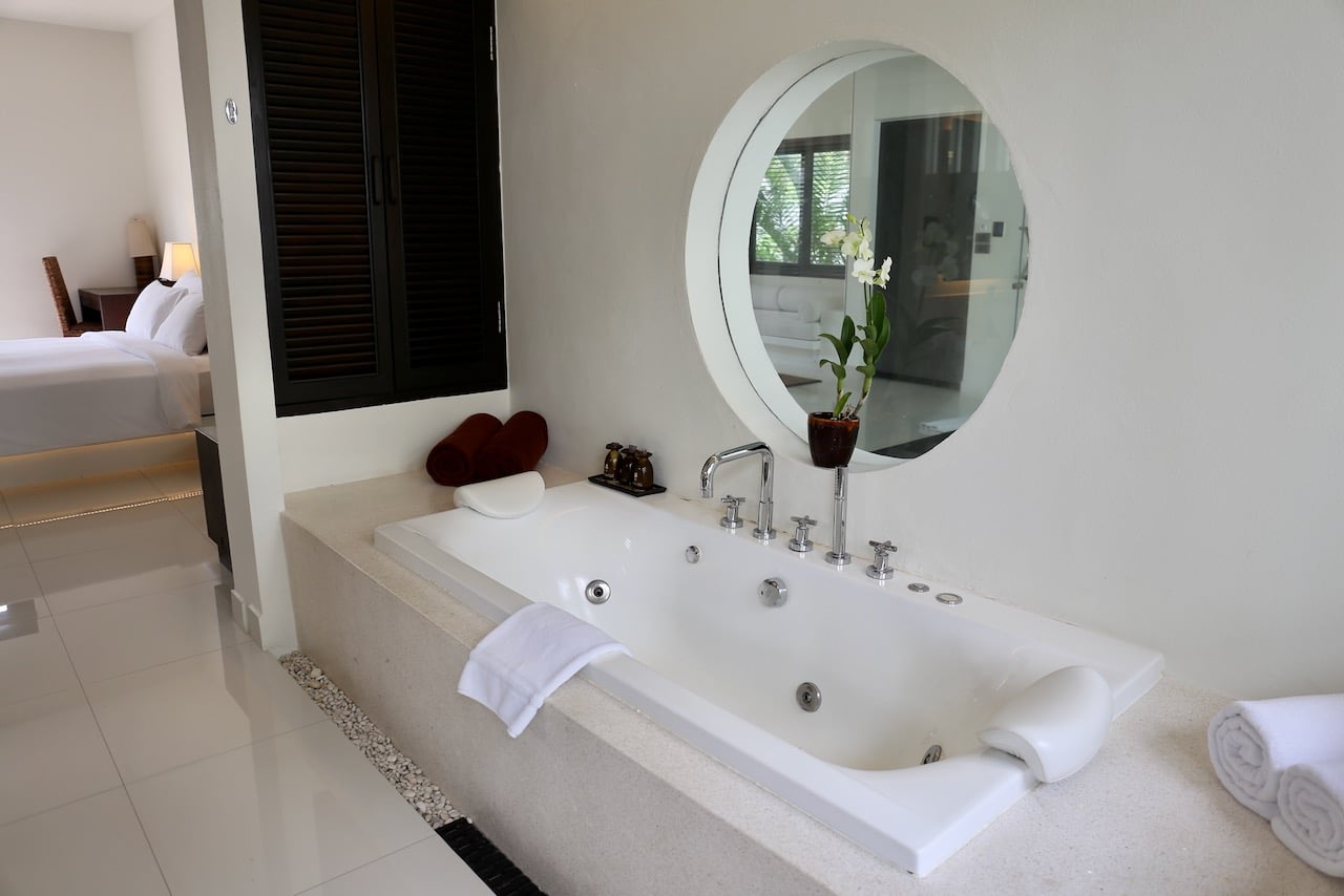 The Racha Resort Pool Villa Bathroom.