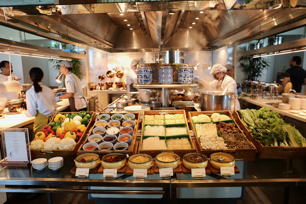 Enjoy a decadent breakfast buffet each morning at VIU restaurant.