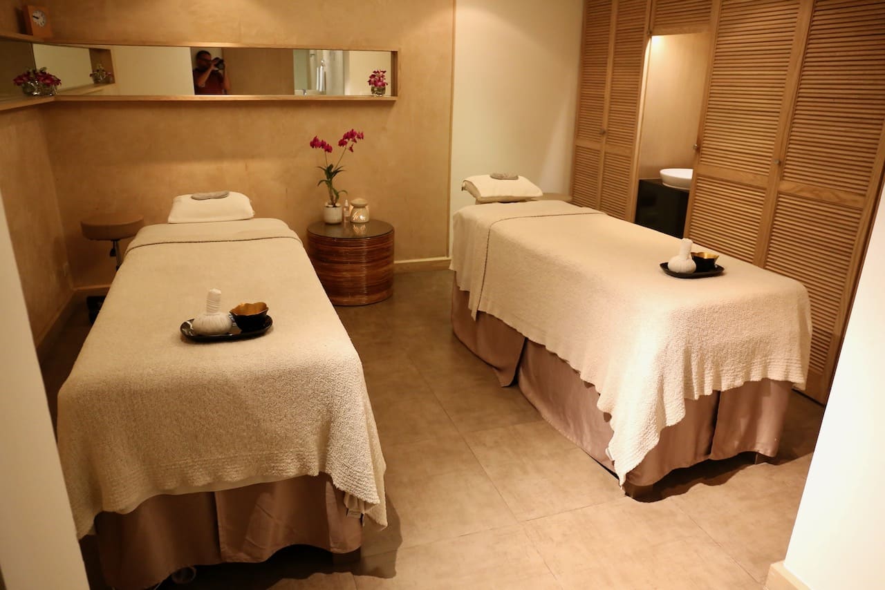 Enjoy a romantic couples massage at Nahm Spa.