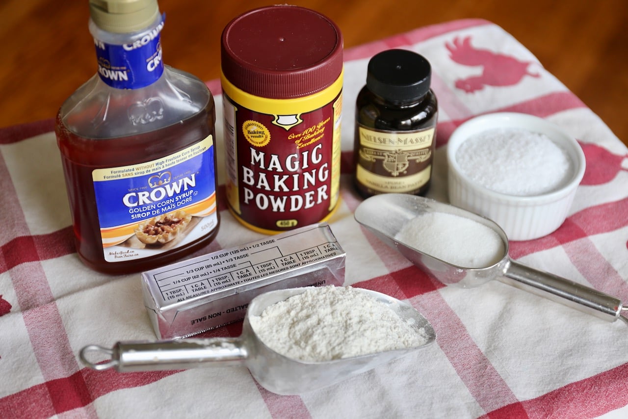 Traditional Kolasnittar Swedish Caramel Cuts recipe ingredients.