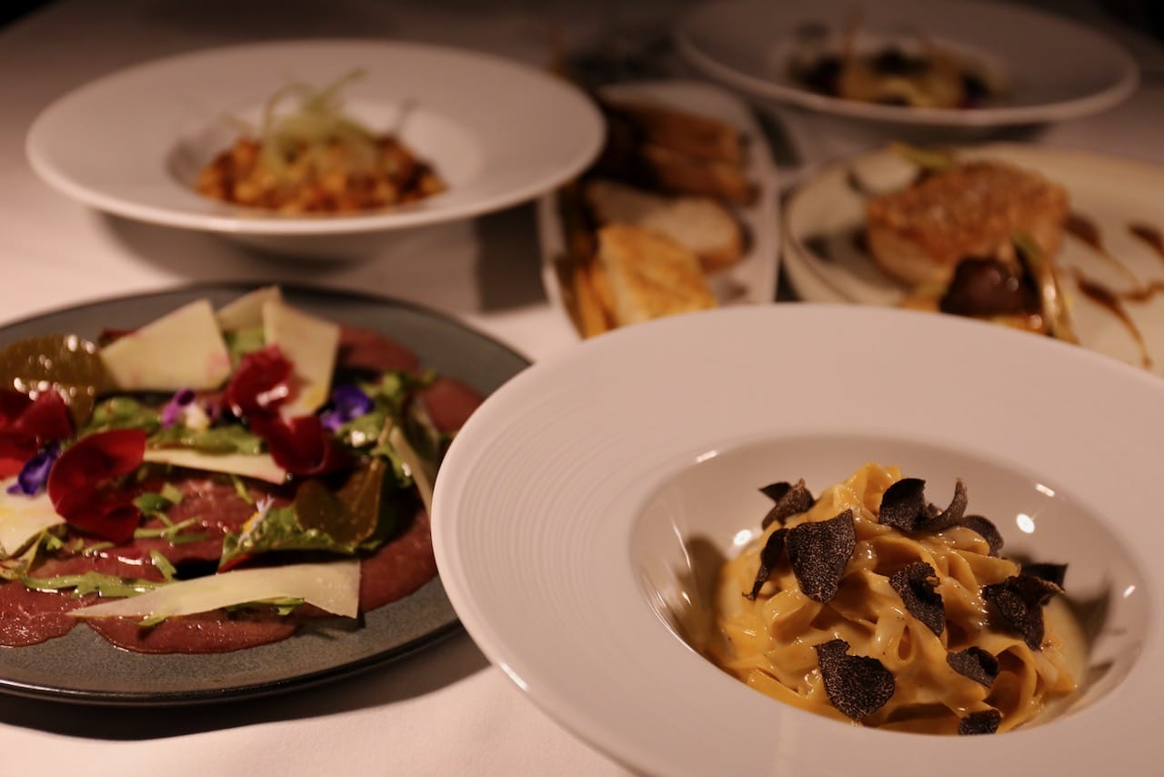 ALTO Italian Restaurant at The Pavilions Phuket features Michelin-worthy dining where imported truffles are served alongside local Thai ingredients.