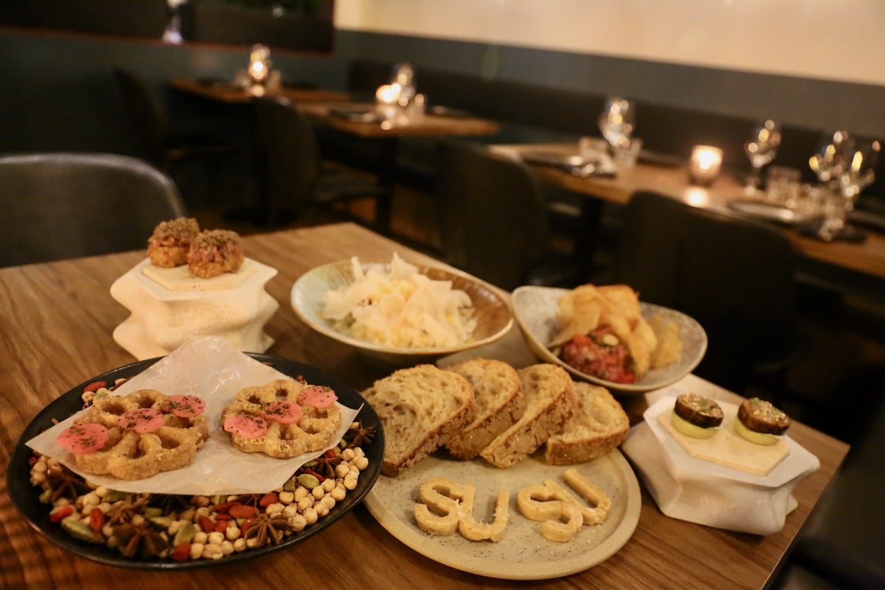 Enjoy eye-popping dishes at Bar Susu while sipping from its celebrated natural wine list.  