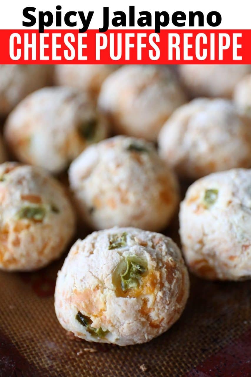 How To Make Brazilian Spicy Jalapeno Cheese Puffs.