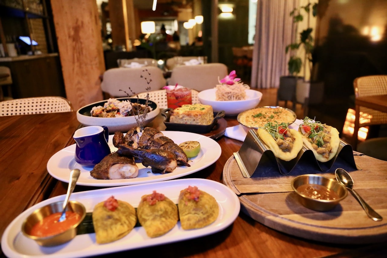 Miss Likklemore’s is a trendy Caribbean restaurant at King and Spadina. 