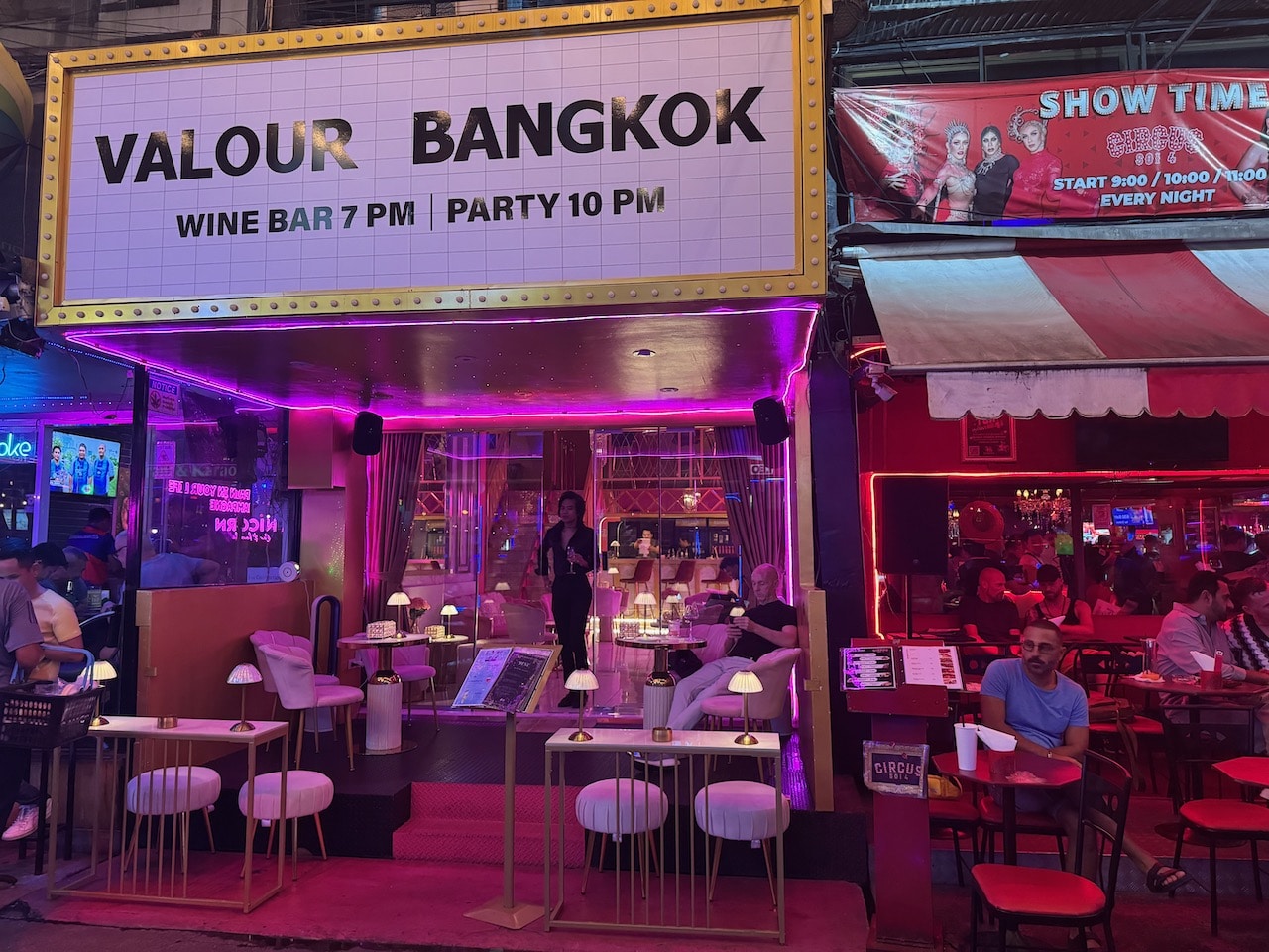 Enjoy fine wine at Valour Bangkok.