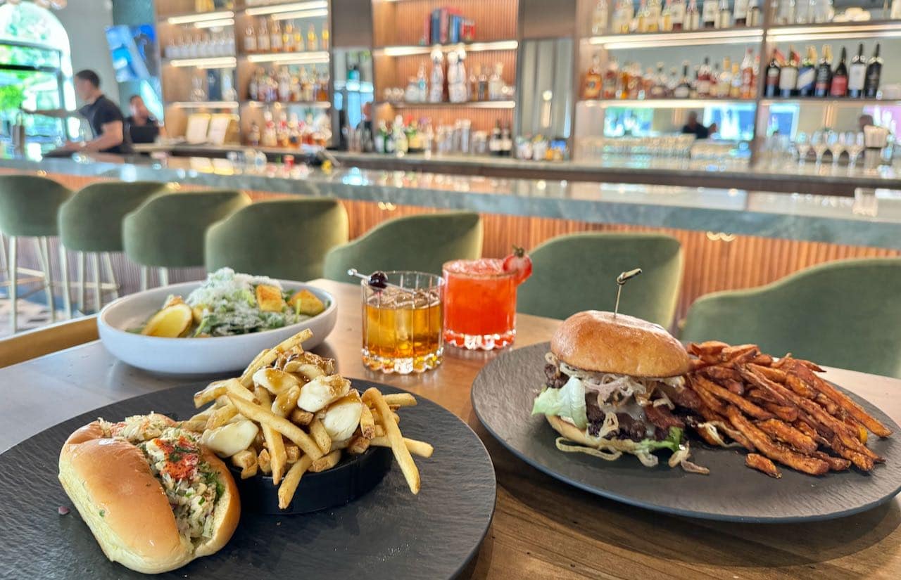 Bo.Vine Burgers is located across from Cineplex, the perfect pre-theatre date in Oakville.