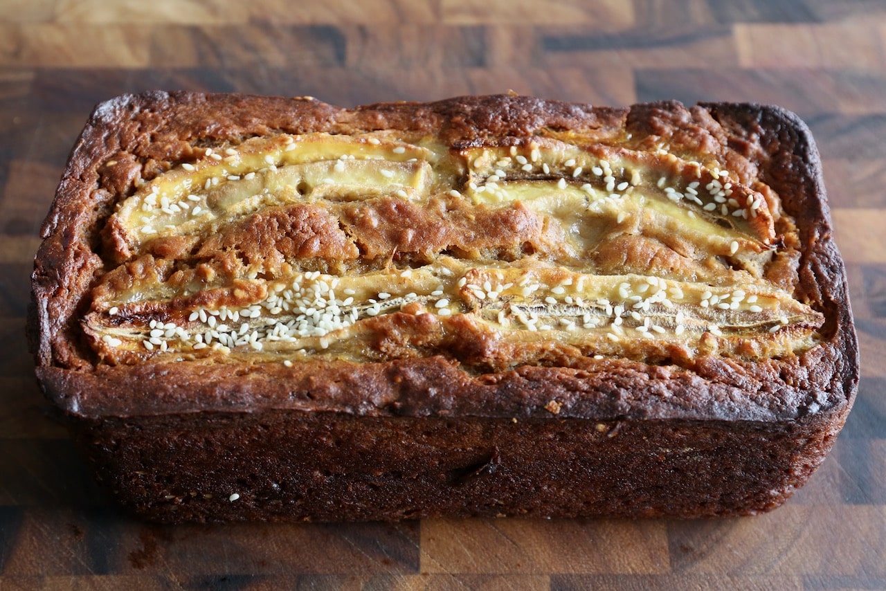 Sesame Miso Banana Bread Recipe