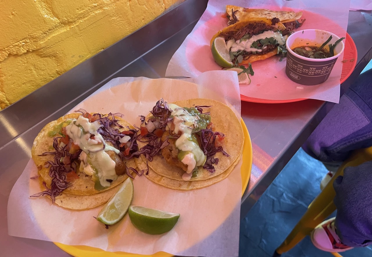 Taco 101 offers Mexican street food eats in Kensington Market.