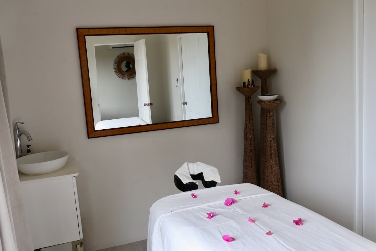 Pamper yourself on a romantic Grenada vacation by booking a massage at the Mount Cinnamon Resort Spa.