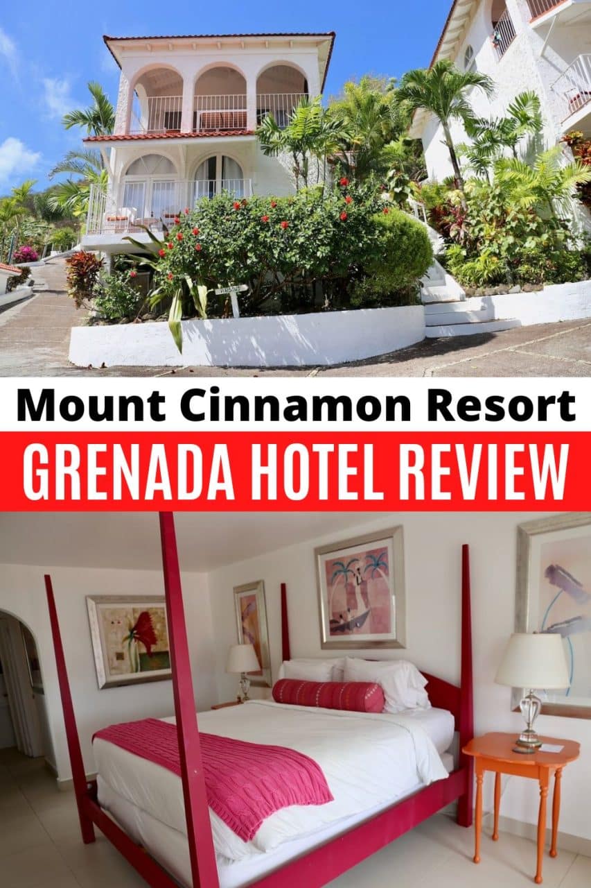 Save our Mount Cinnamon Resort Grenada Hotel Review to Pinterest!