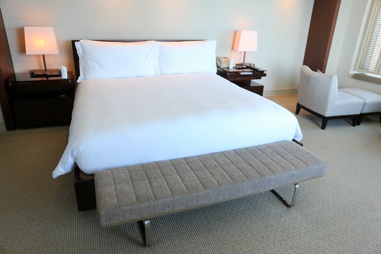 Hotel Arts Barcelona Suite Bedroom.