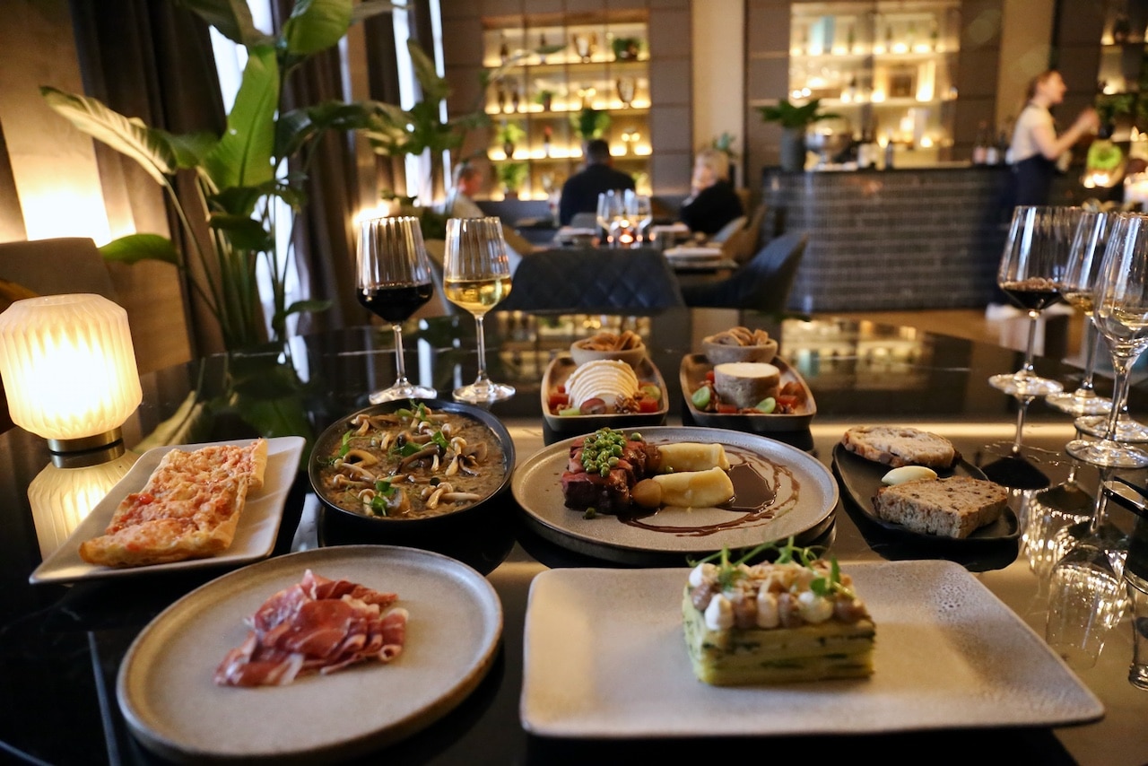 Enjoy local dishes and fine Spanish wines at The Pantry.