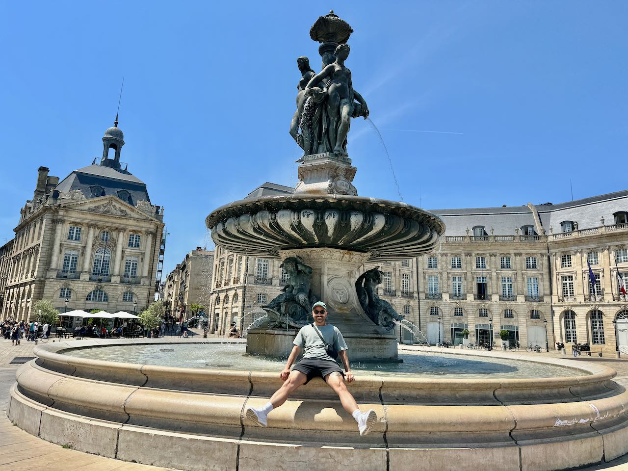 Start Day 2 of your Bordeaux Travel Itinerary at Place de la Bourse.