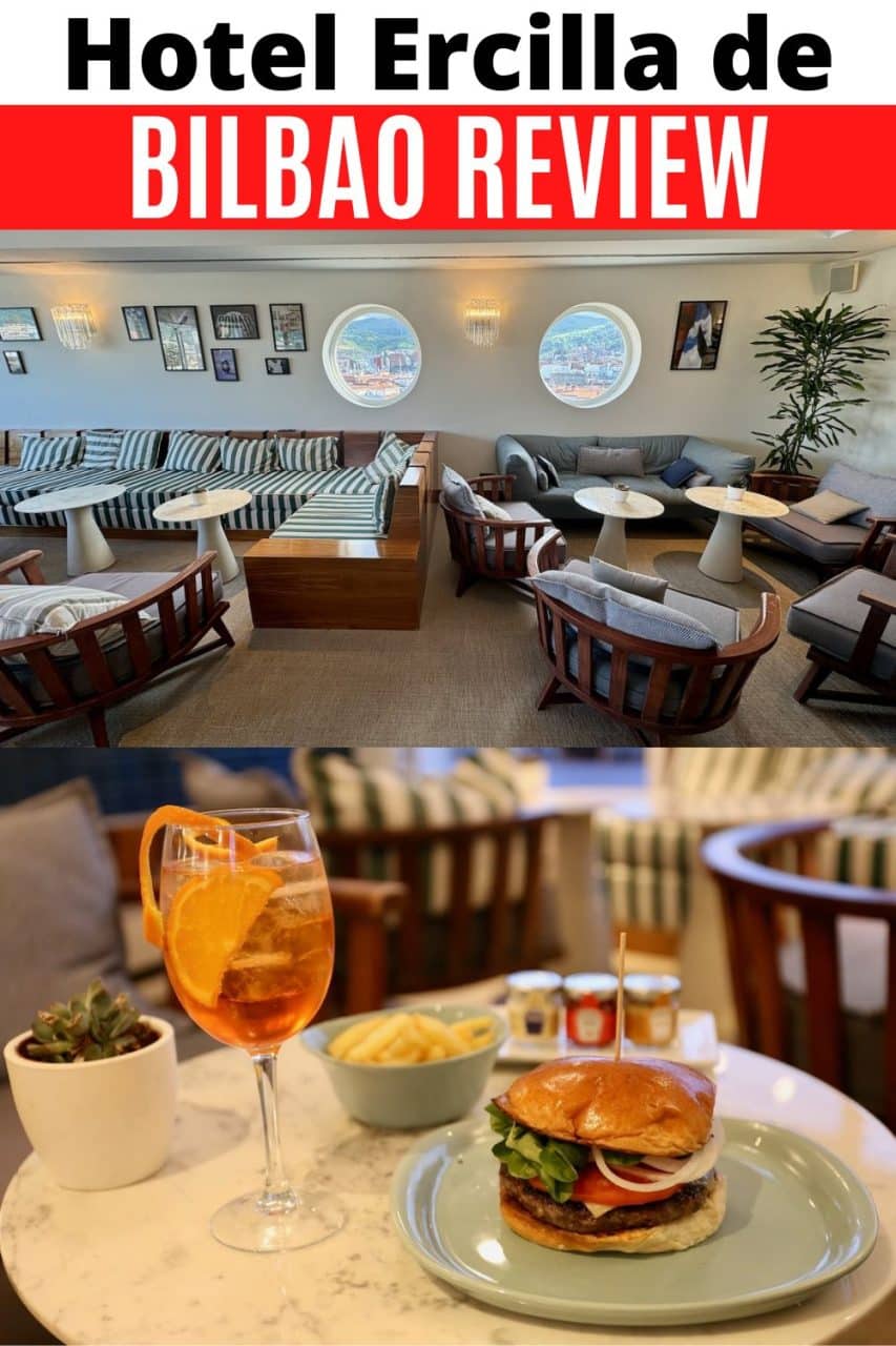 Save our Hotel Ercilla de Bilbao Review to Pinterest!