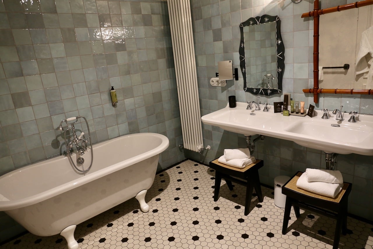 Suite bathrooms feature soaker tubs and stand alone rain showers.