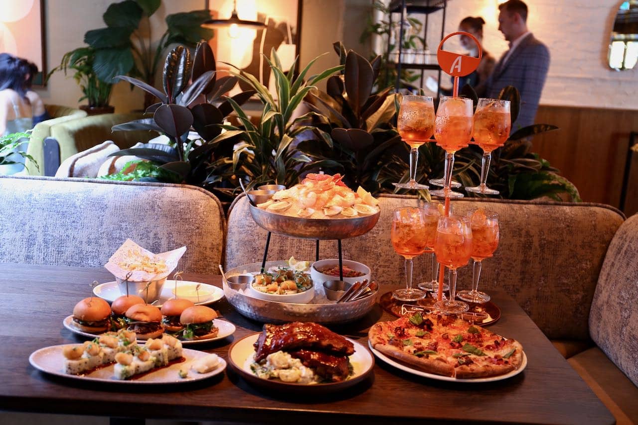 Earls King West is a massive restaurant featuring 3 patios, 2 bars and ample indoor dining. 