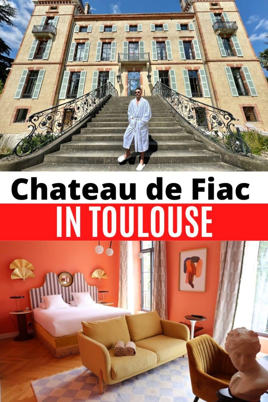 Save our The Pavilions Chateau de Fiac Hotel review to Pinterest!