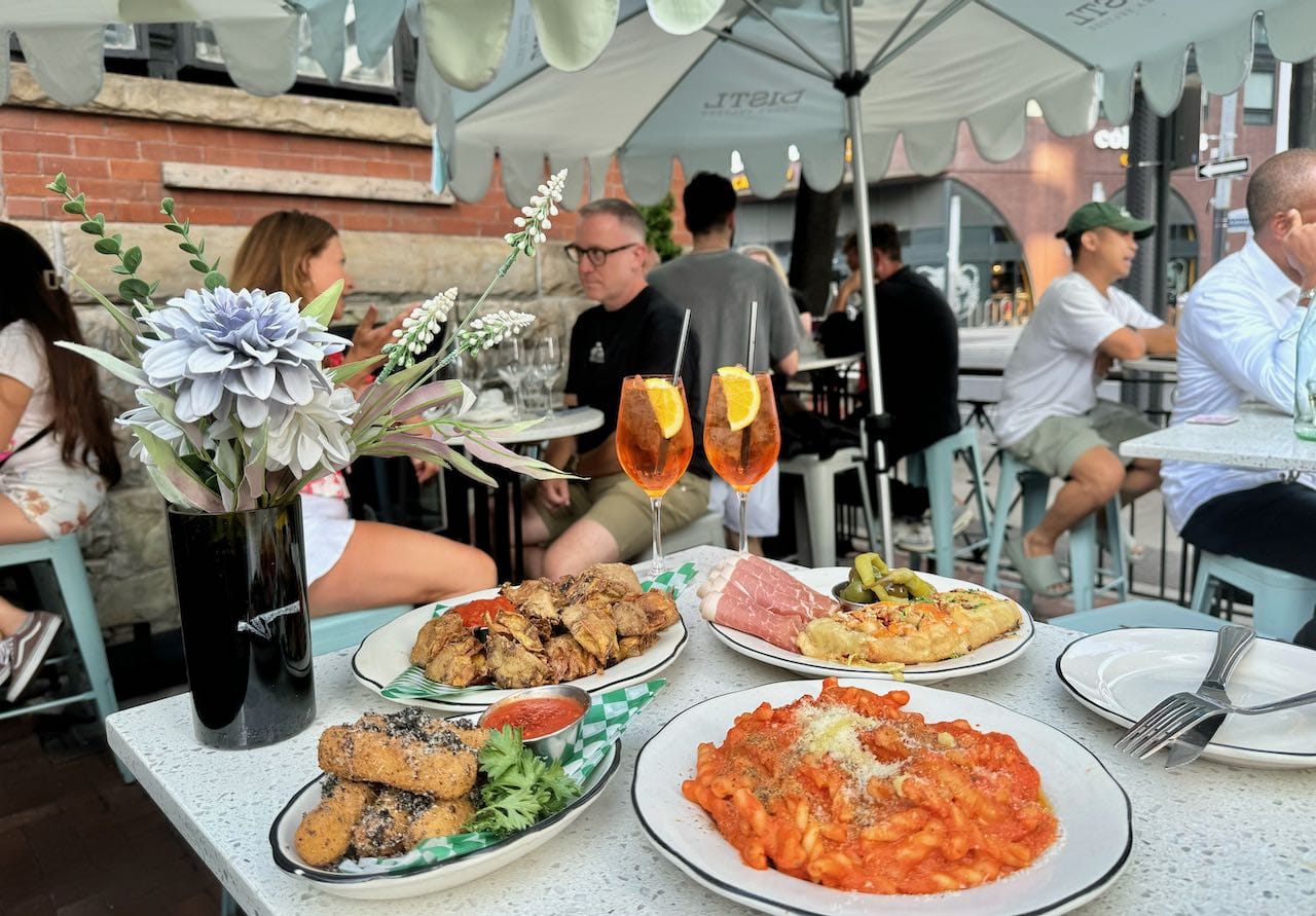 Piccolo Caffee E Vino on John Street.