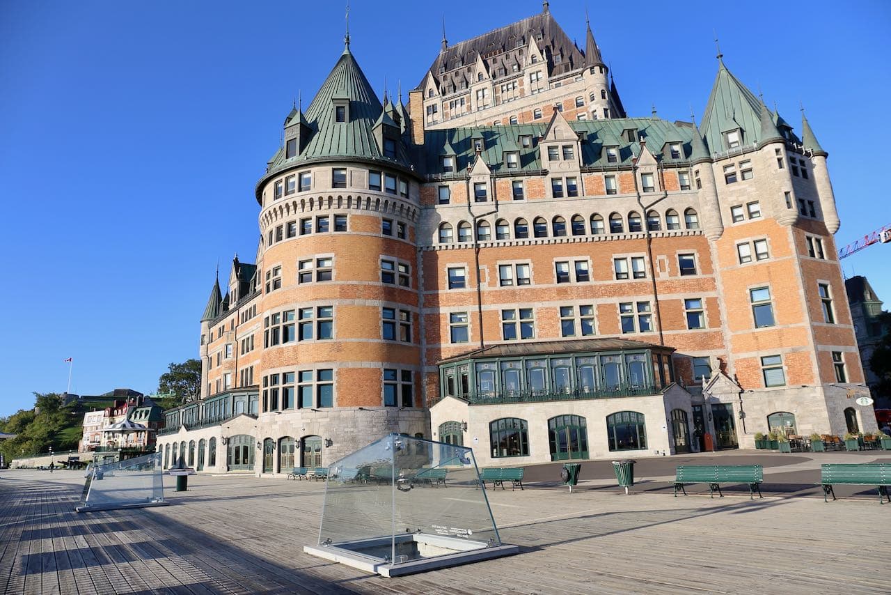 Fairmont Le Château Frontenac Hotel Review.