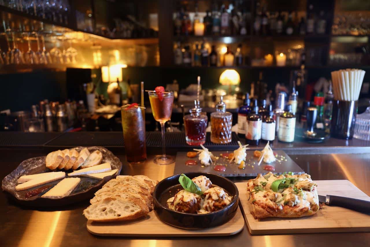 Enjoy craft cocktails and bar bites at Le SeaFlower in Gaspe.