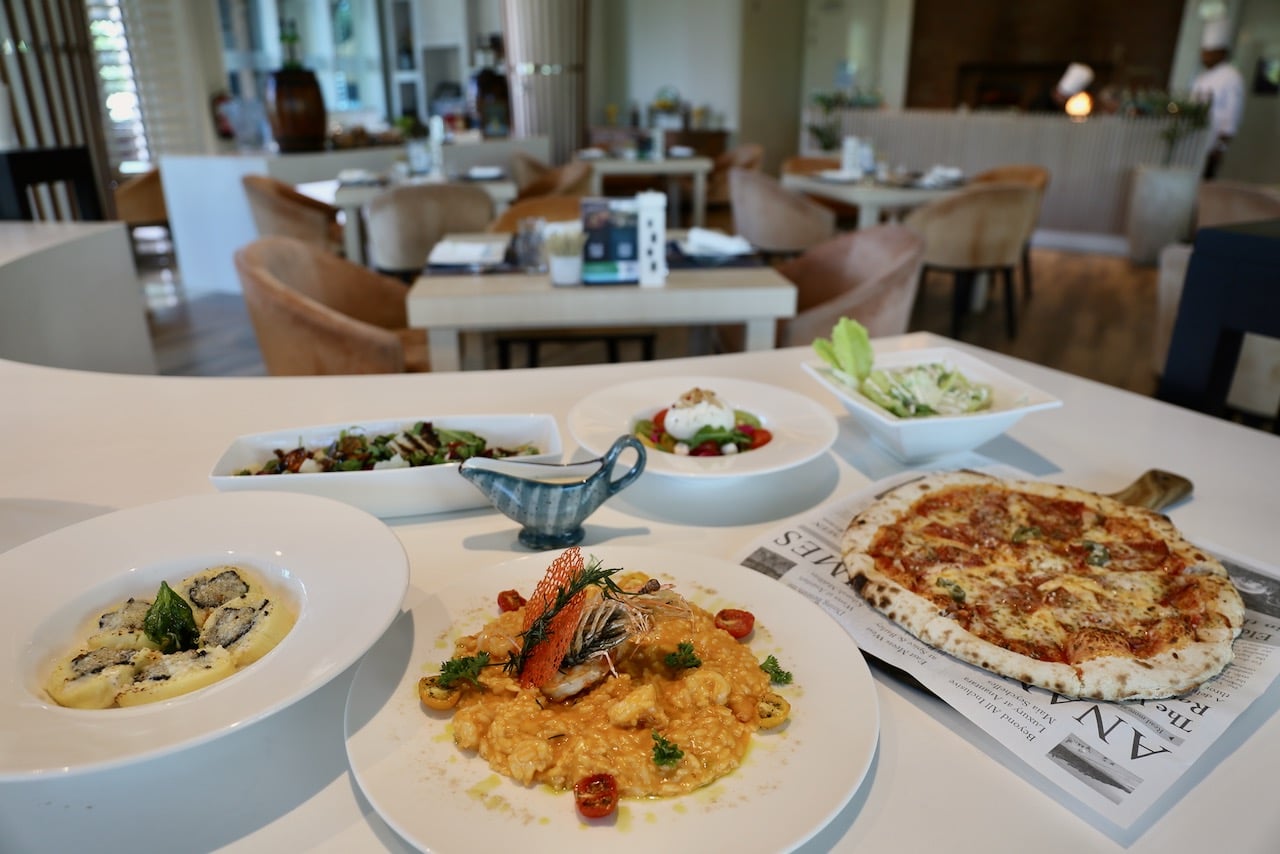 Enjoy a fine Italian feast at Riva.