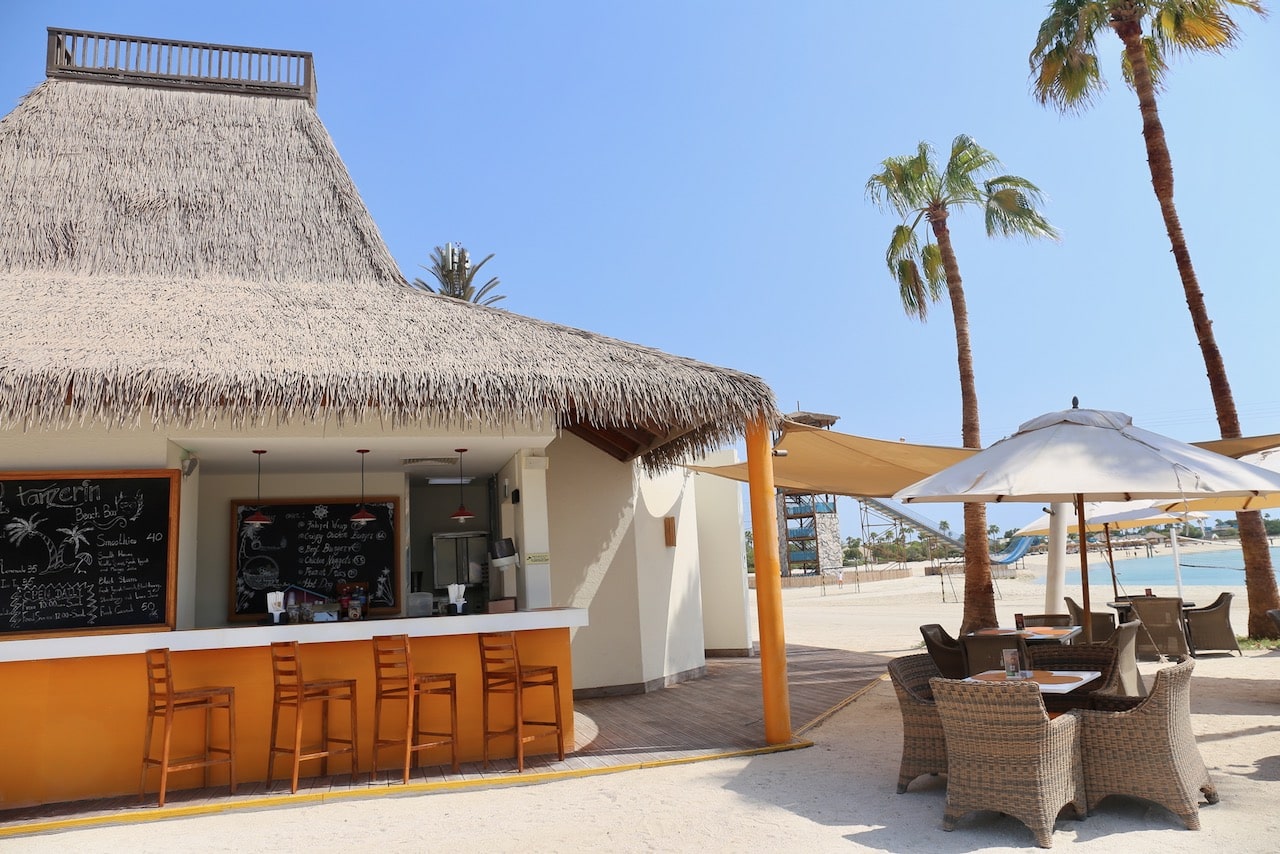The best spot to enjoy a casual meal on the beach is at sun-soaked Tanzerin.