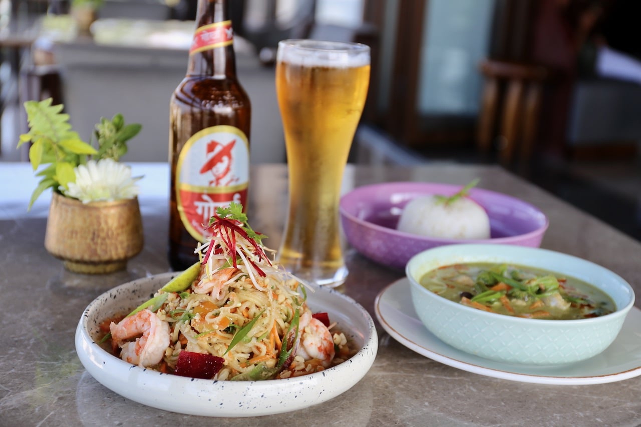 Our favourite dishes at the restaurant were Thai thanks to Dusit Thani's roots in Bangkok.