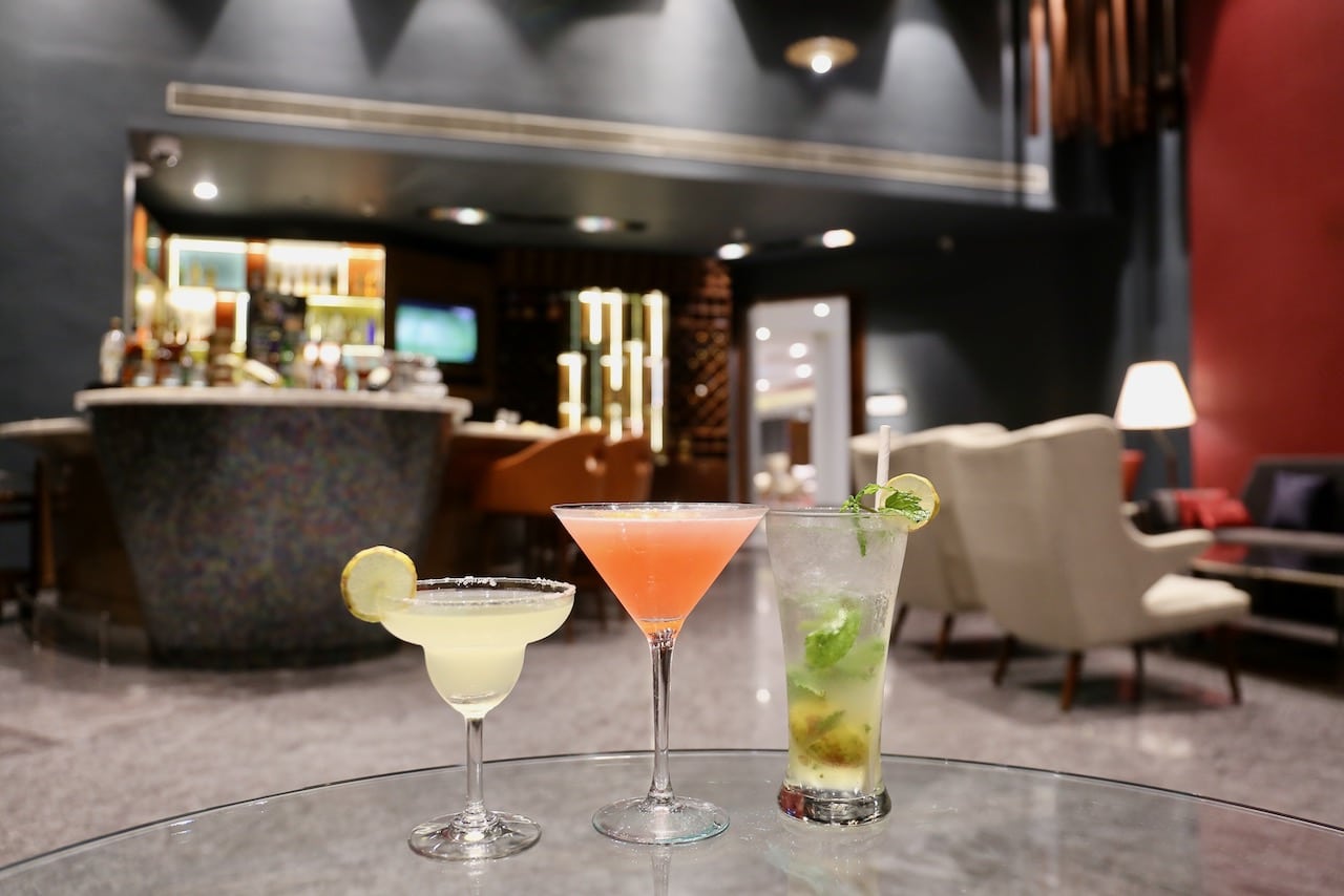 Cocktail hour at Latitude 27.