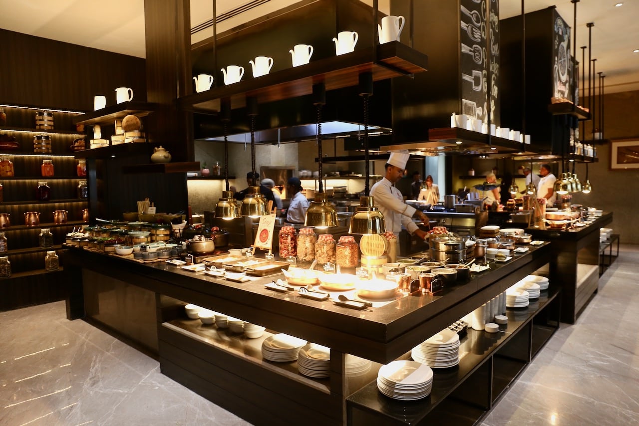 Thamel Kitchen serves an impressive breakfast buffet.