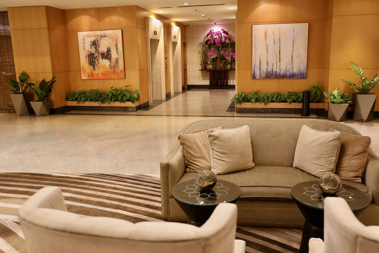 The lobby at Westing Grande Sukhumvit is located on the 7th floor.