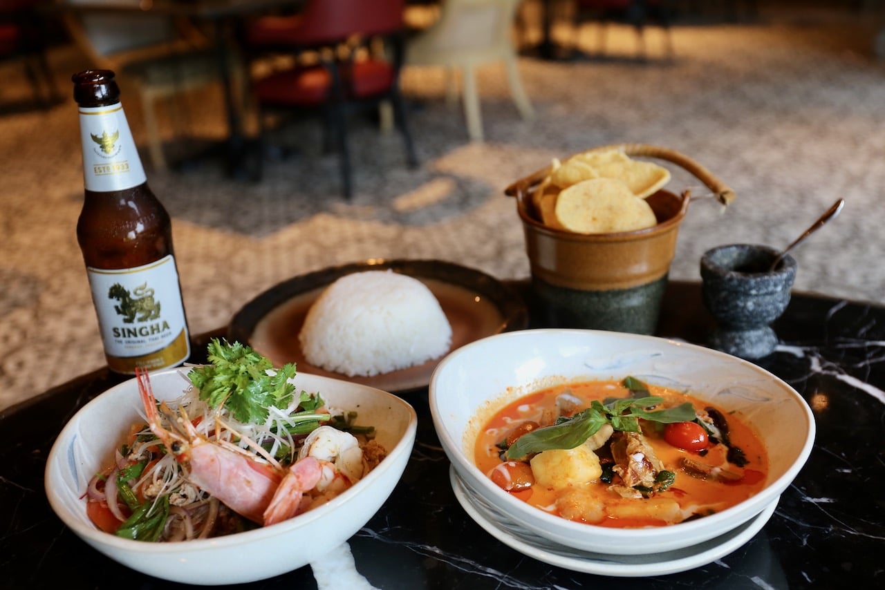 Traditional Thai food is served at Wok Wok.