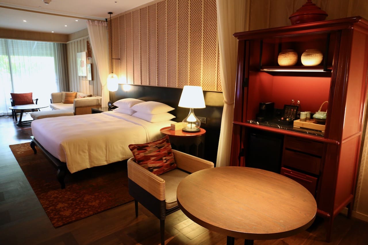 A spacious suite at Andaz Pattaya.