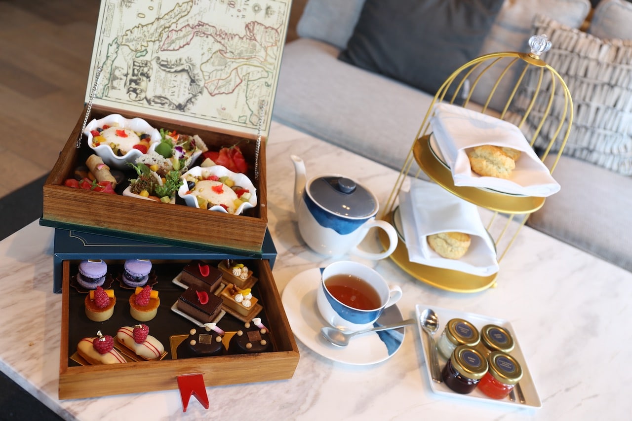Maa-Lai Library serves daily afternoon tea.