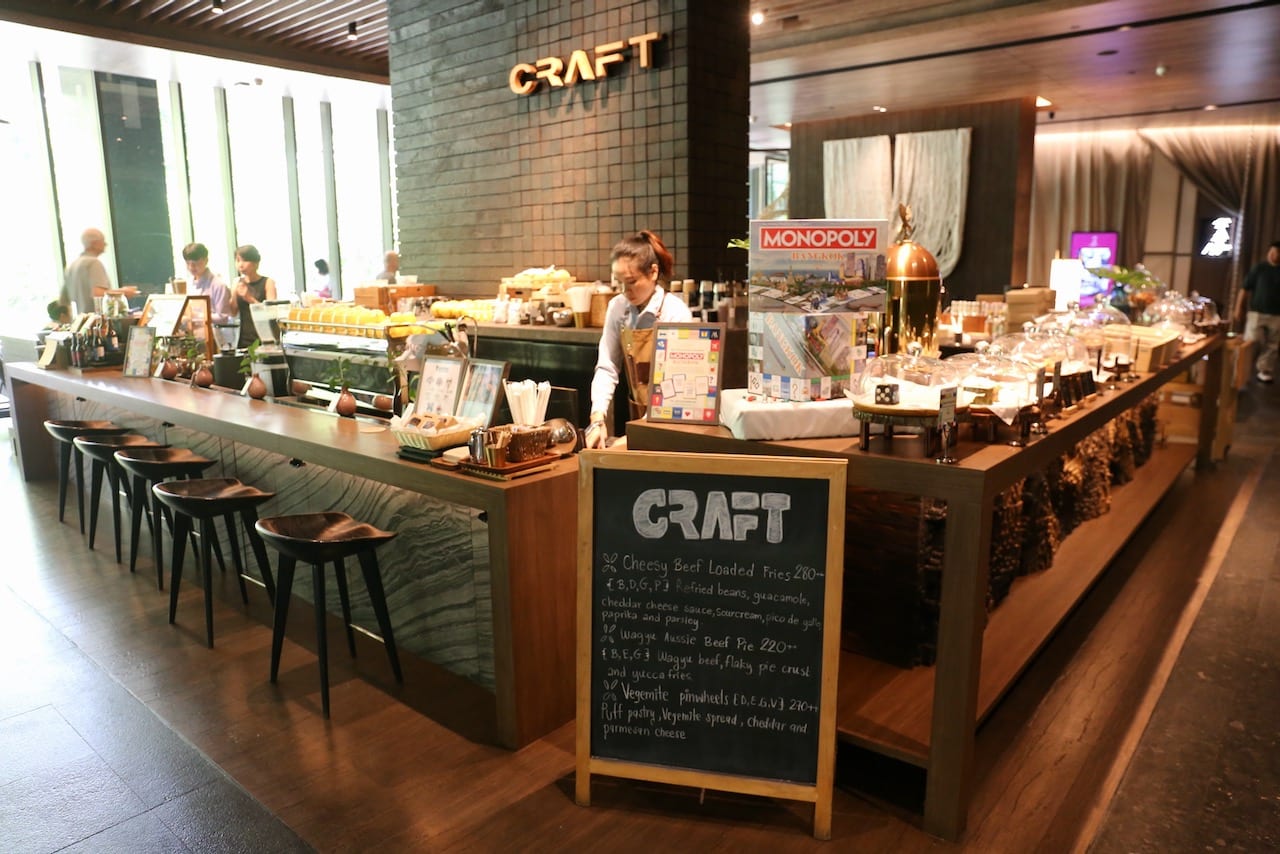 CRAFT is the hotel's very popular coffee shop, which is pet friendly.
