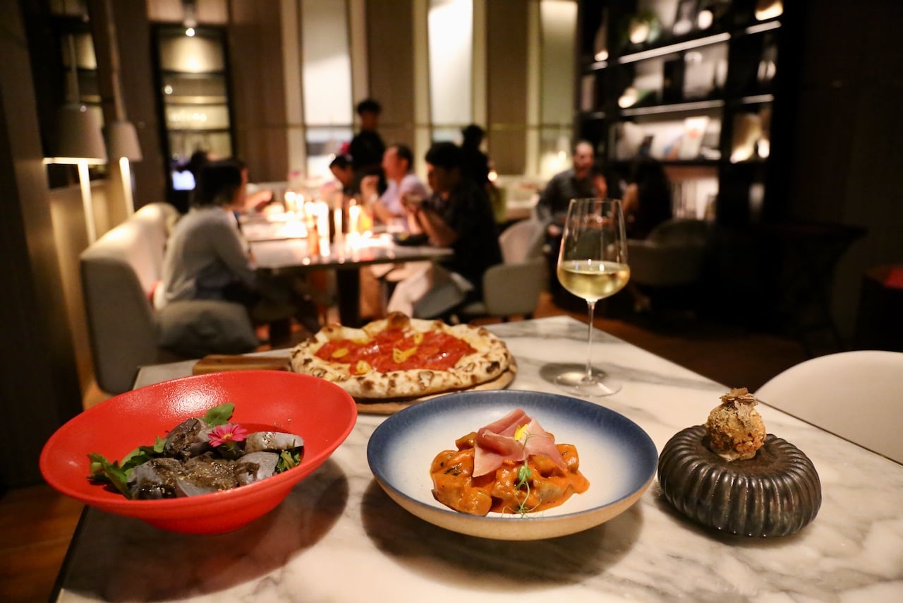 Ms. Jigger is the hotel's fine dining Italian restaurant. 
