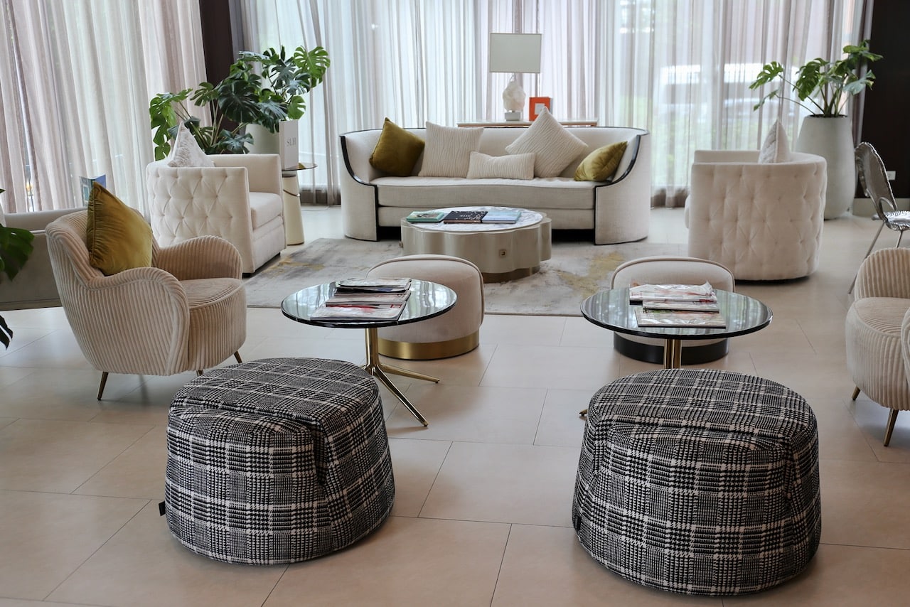 La Miniera Pool Villas Pattaya hotel lobby. 