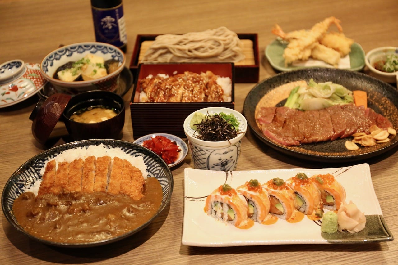 An authentic Japanese feast at Kisso.