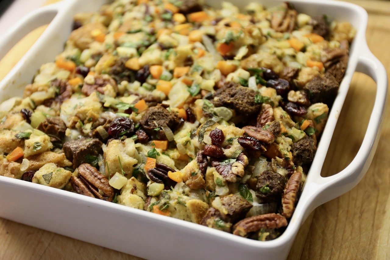 Homemade Bread Dressing for Roast Turkey Recipe