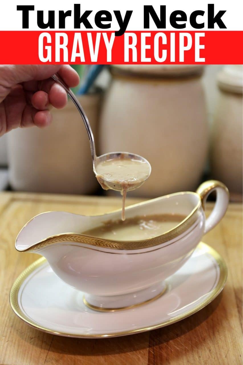 Save hour Homemade Turkey Neck Gravy recipe to Pinterest!