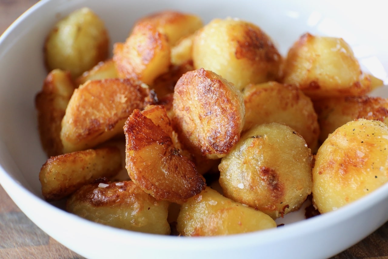 Crispy British Roasted Potatoes Recipe