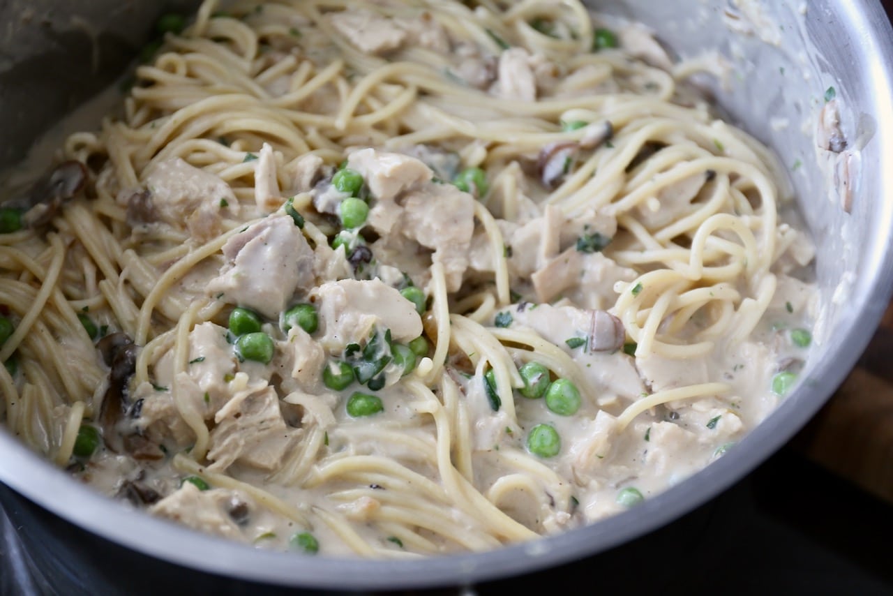 Easy Chicken Tetrazzini Pasta Recipe