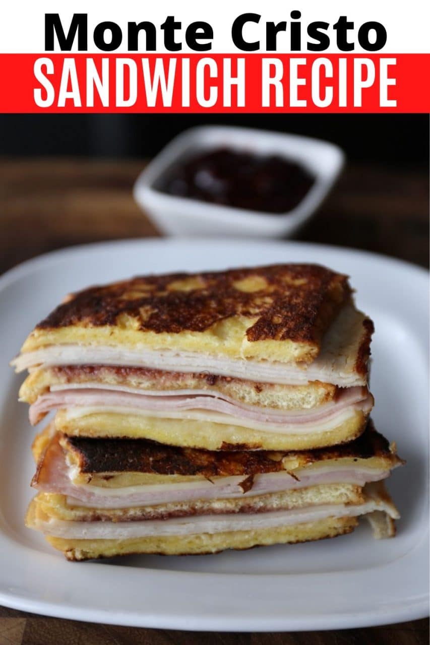 Save our Monte Cristo Sandwich recipe to Pinterest!
