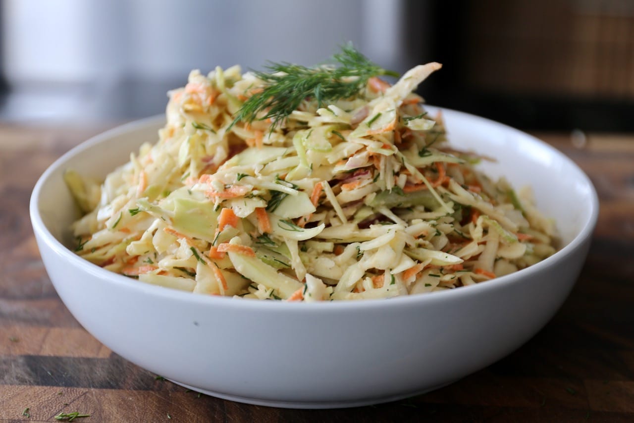 Homemade Creamy Coleslaw Recipe
